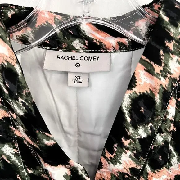 RACHEL COMEY x TARGET Animal‎ Print Cropped Quilted Jacket Black NWT Women's XS - Picture 9 of 11